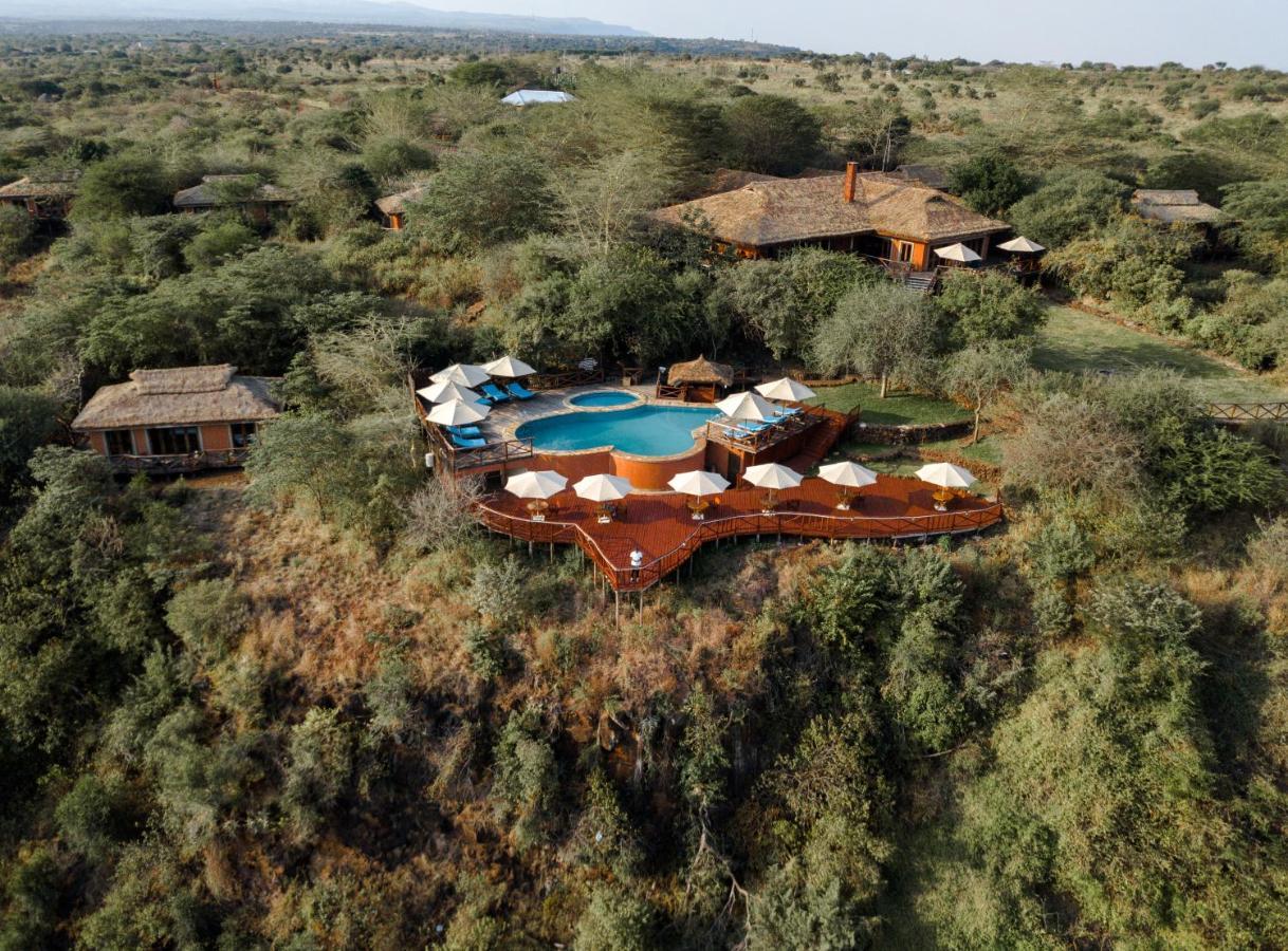 Escarpment Luxury Lodge Manyara Mto wa Mbu Esterno foto
