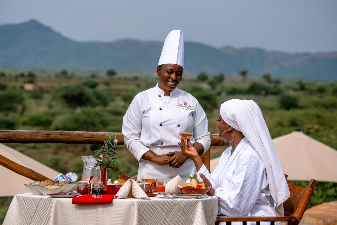 Escarpment Luxury Lodge Manyara Mto wa Mbu Esterno foto