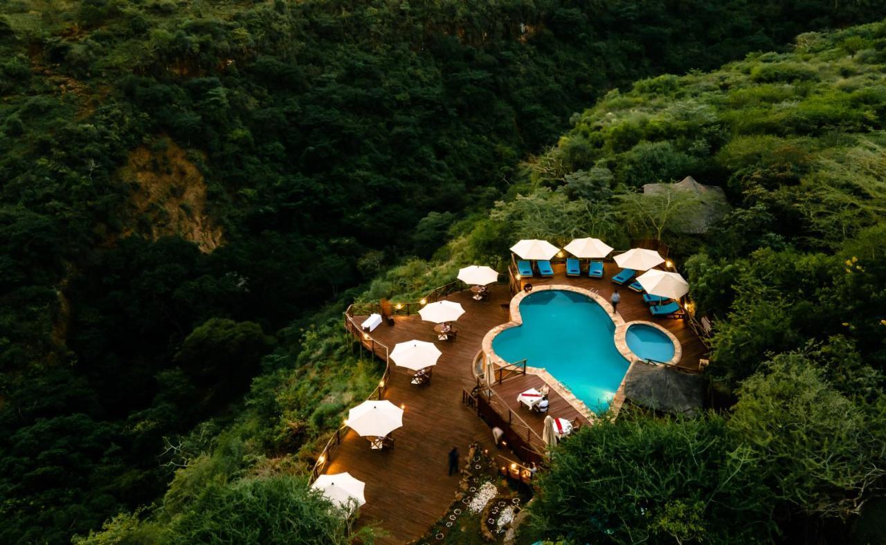 Escarpment Luxury Lodge Manyara Mto wa Mbu Esterno foto